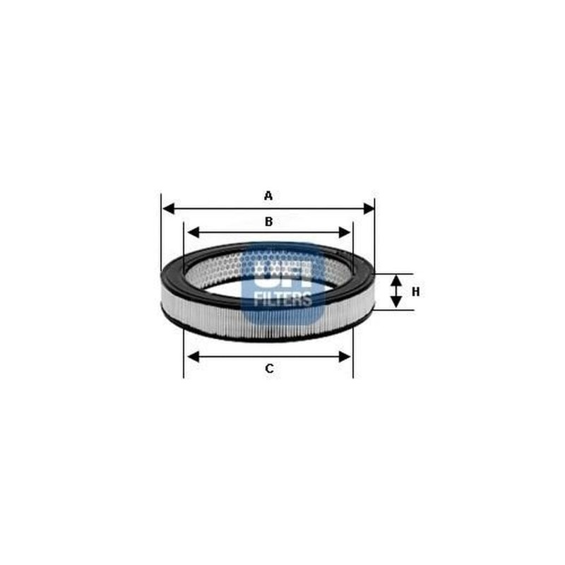 UFI Filters 27.719.00 Car Air Filter