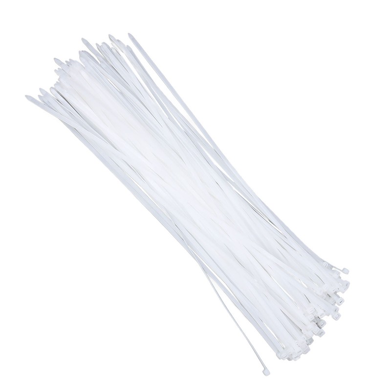 100pcs Cable Ties 250lbs Tensile Strength Extra Long Heavy Duty