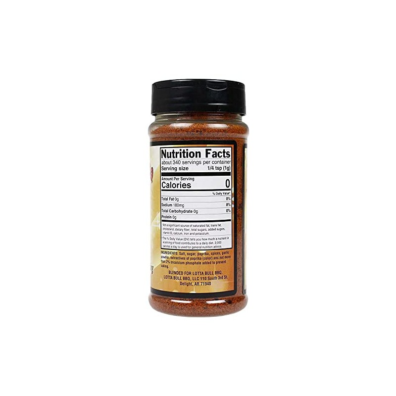 Lotta Bull 2 Pack Red Dirt Championship BBQ Rub 12