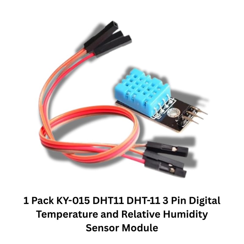 Electrones 5 x KY-015 DHT11 DHT-11 3 Pin Digital Temperature