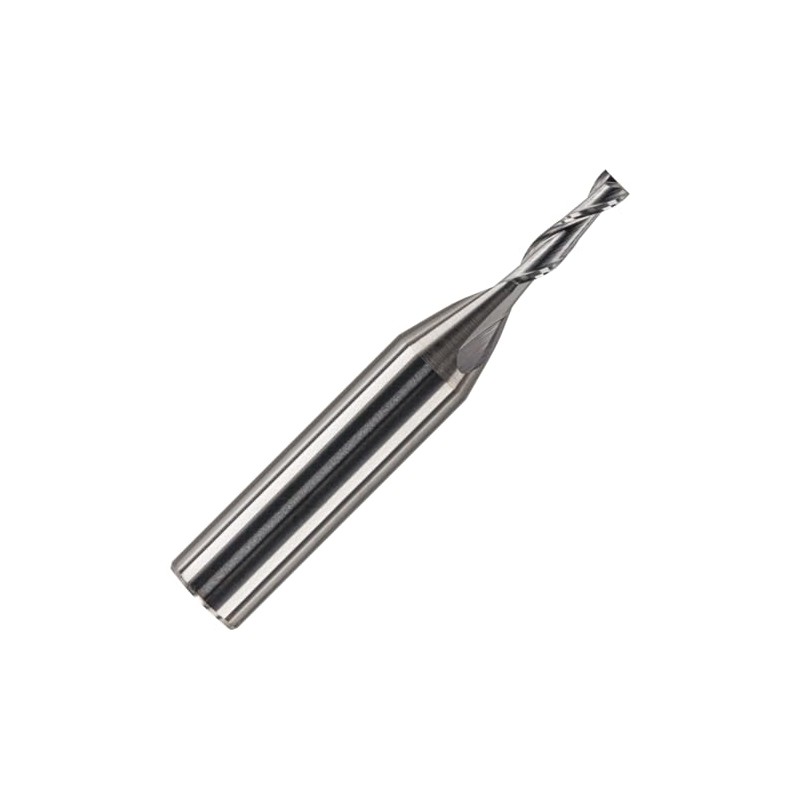 2mm x 8mm Flute x 1/4" Shank Solid Carbide Spiral