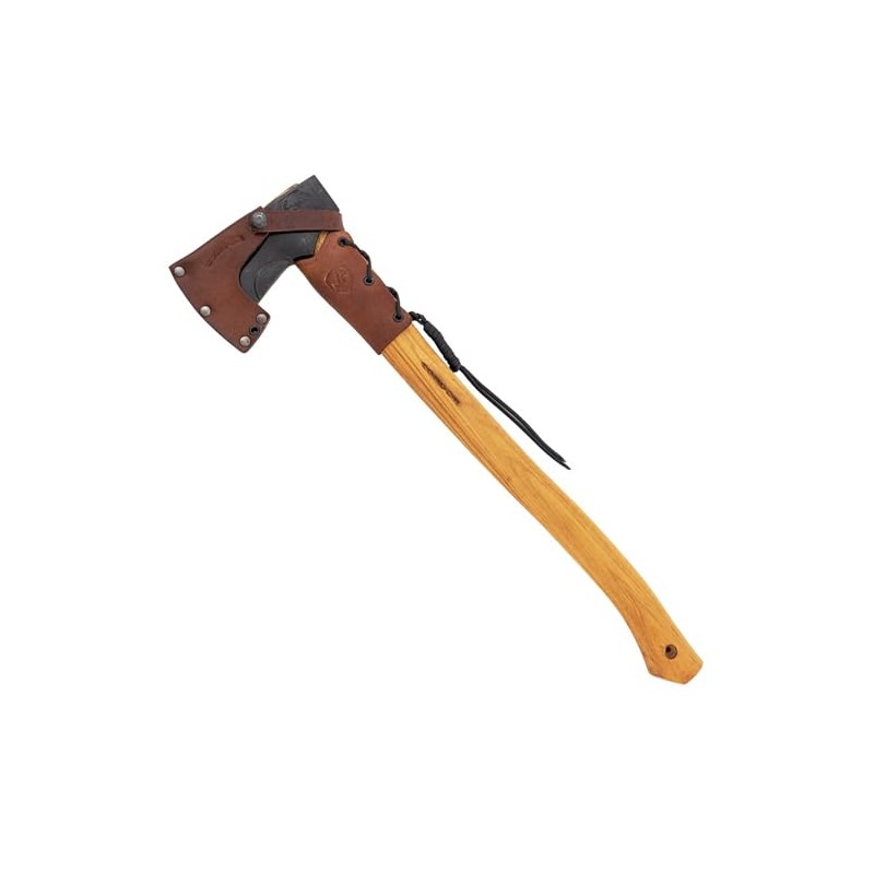 Condor Tool & Knife Cloudburst Hatchet Axe with Handcrafted Leather
