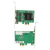 TXA108 82571 2 RJ45 Port Gigabit Network Card PCI Ex1