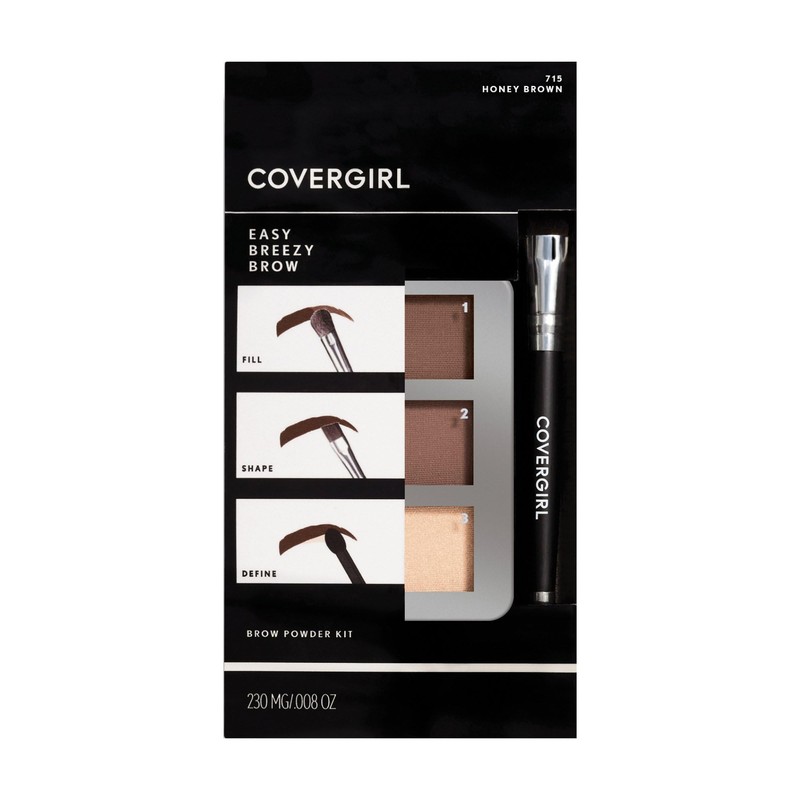 COVERGIRL - Easy Breezy Brow Powder Kit, three shades brow