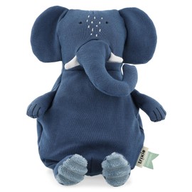 Trixie Plush Toy - Mrs. Elephant - Stuffed animal - 0m+ - Organic Cotton - Blue