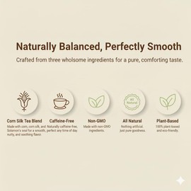 Damtuh Corn Silk Tea – Nutty & Refreshing, Caffeine-Free Herbal Tea, 100 Tea Bags (1.5g each)