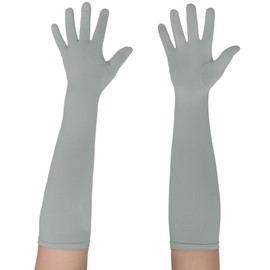 Seeksmile Unisex Adult 18" Length Spandex Long Gloves Stretchy Cosplay Costume Gloves