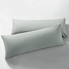 MILVOWOC 2Pcs Brushed Microfiber Body Pillowcases - 20 x 55
