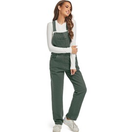 Mars Guard Jean Bib Overalls for Women Denim Baggy Overall Ladies Loose Fit Fashion Casual Relaxed Jumpsuit with Pockets