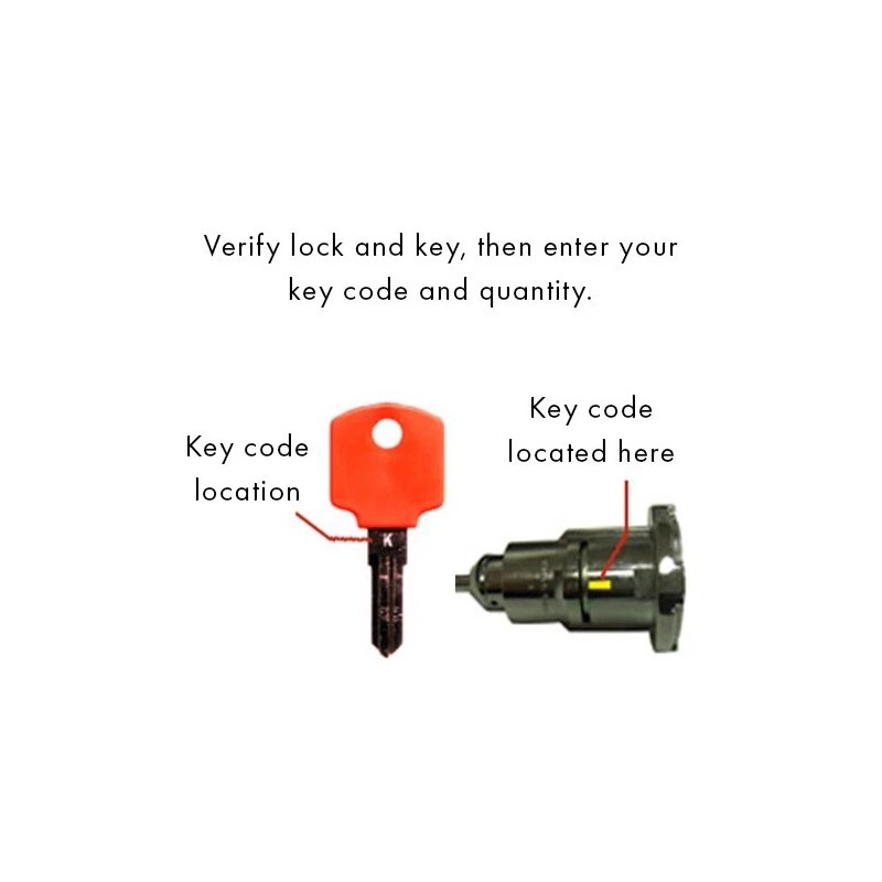 Weather Guard K780 3- New Weather Guard Tool box keys