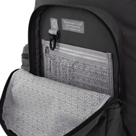 Travelers Club Rolling Backpack, Forged Iron, 20 Inch with Laptop Compartment