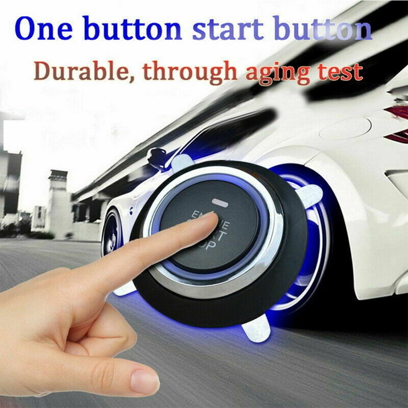 24V Universal Engine Stop Start Button Keyless Push Switch Remote