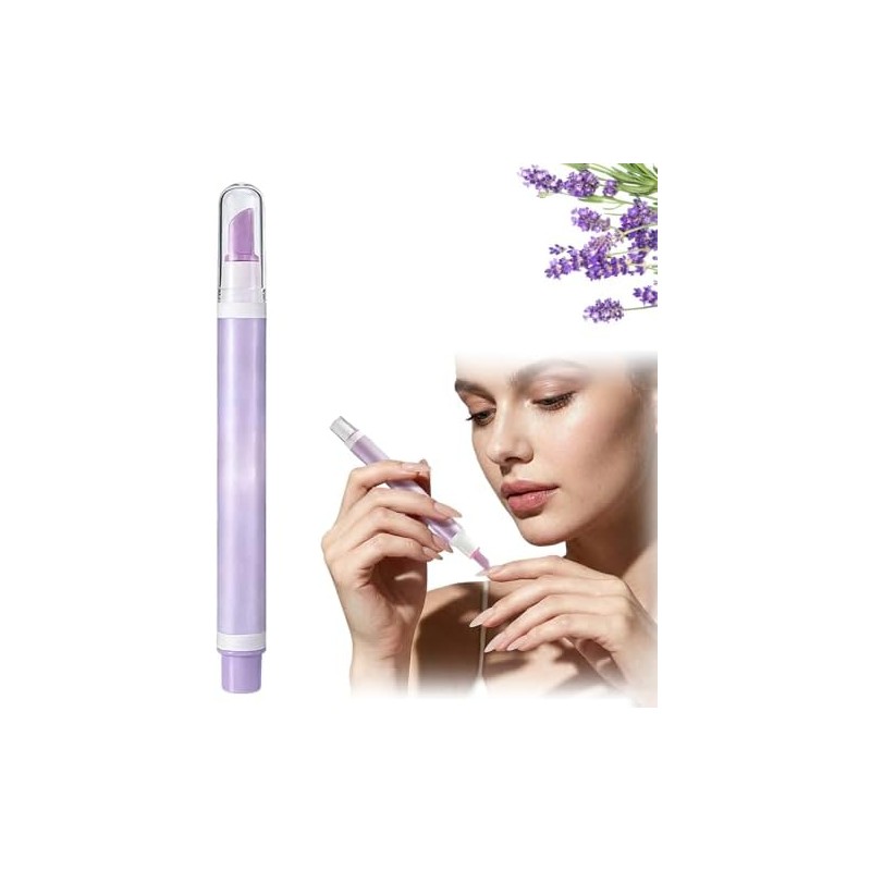 2en1 Cuticle Oil Pen-Aceite Nutritivo para Cutículas y Uñas(1pieza,Lavanda)