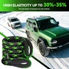 Kinetic Recovery Rope 1" x20ft Snatch Strap with Soft Shackles