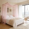 Ingzy Canopy Bed Curtains for Montessori, House & Twin Beds