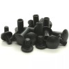 Stecksstore Black Steel Chicago Screws 1/2" 10 Pack 1293-24