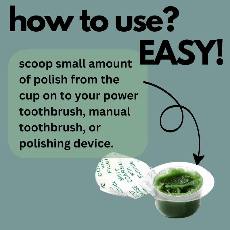 CHEVAUX Professional Strength Tooth Polish - Coarse Grit Teeth Polish