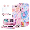 HYPERCASE 8 in 1 Cute Anime Switch OLED Accessories Bundle,