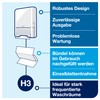 Tork Dispenser / Mini Dispenser For H3 Zigzag And Interfold