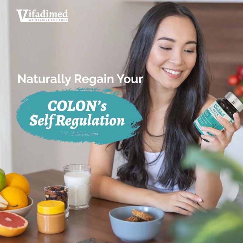 VIFADIMED Colon for Diarrhea, IBS-D,Colitis, Soothes Irritation,Enhances Colon's Function. Intestine