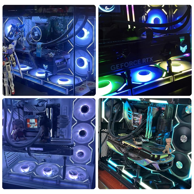 DELUXEFOX GPU Support 2 Pack Adjustable Long Style Universal Video