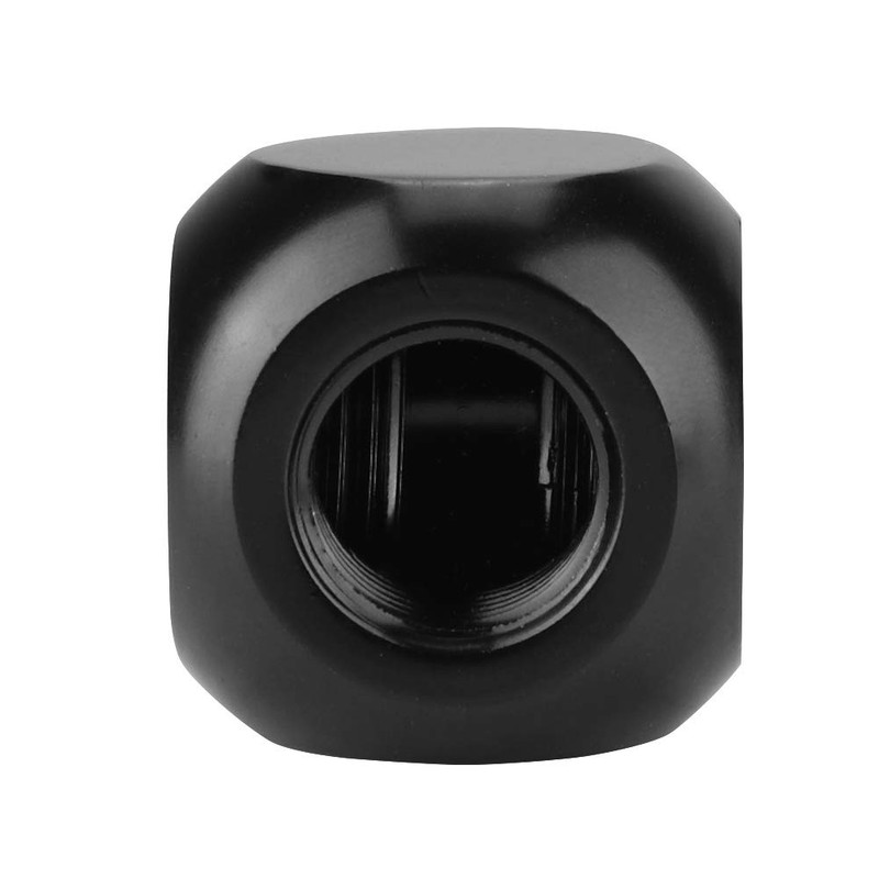 ASHATA 3 Way PC Water Cooling Adapter G1/4 Female Thread
