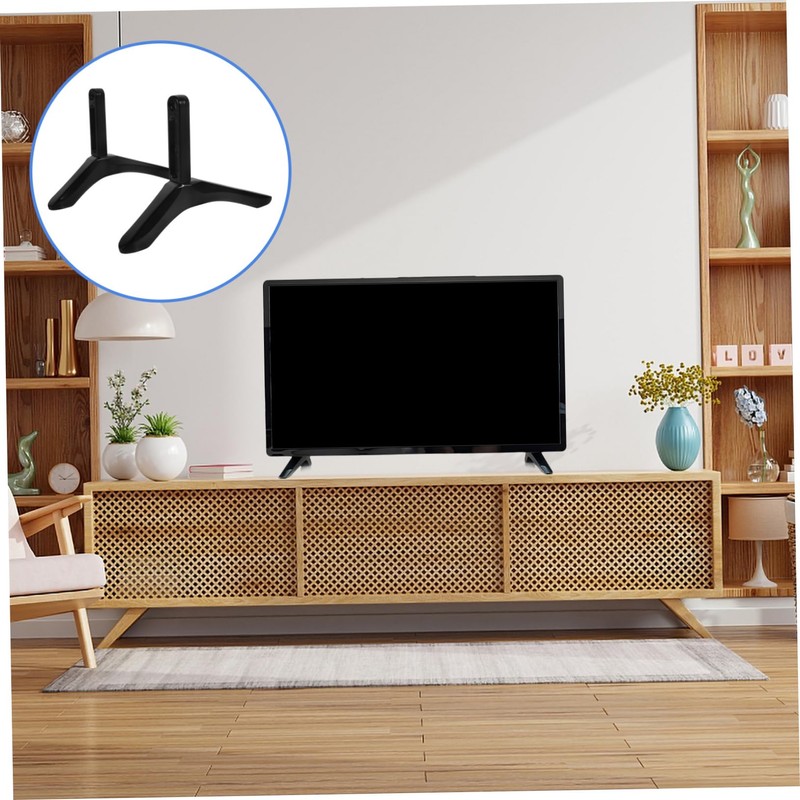 Ipetboom Tv Base Stand with Screws for Flat Screen Tvs