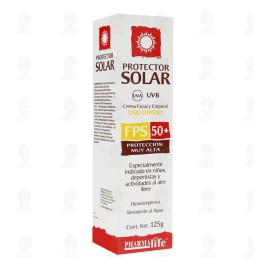 Protector Solar Pharmalife Fps 50+ 125 Ml Crema
