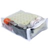 4-Pack Heavy Duty Vinyl Zippered Closet Storage Bags (Clear) for