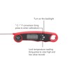 Digital Food Thermometer Meat Thermometer Probe with Magnet Backlight for