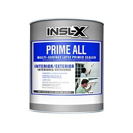 Insl-x Prime All White Flat Water-Based Acrylic Latex Primer 1 qt - Case of: 4;4