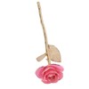 24K Gold Rose Dipped Golden Leaves Girlfriend Wife Valentine's Day
