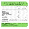 L-carnitina Líquida Sabor Lima - Limón (560 Ml) - Prowinner