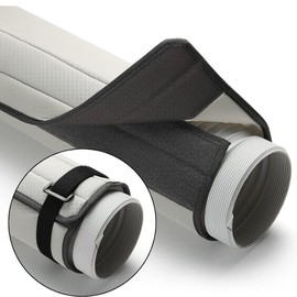 TURBRO Insulated Hose Cover with Adjustable Strips for Portable Air Conditioner, Fits for 5" & 5.9" Diameter Exhaust Hoses, Washable Cover for Exhaust Pipe Dust,Vent Hose