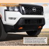 Aunginsy Front Bumper Tow Hook Covers Compatible with Nissan Frontier