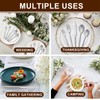 20-Piece Silverware Set with Handle, Stainless Steel Flatware Set, Cutlery