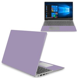 MightySkins Skin Compatible with Lenovo Ideapad 330S 15" (2018) - Solid Lavender | Protective, Durable, and Unique Vinyl Decal wrap Cover | Easy to Apply, Remove, and Change Styles | Made in The USA