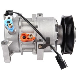 ASAPE NEW AC Compressor with Clutch for Hyundai Accent 1.6L 2012-2016,for Kia Rio 1.6L 2012-2015,A/C Compressors Clutch Air Conditioner Compressor CO 20765C