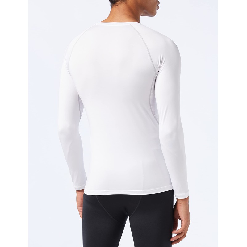 MEETYOO Maglietta Compressione Uomo, Maglie Maniche Lunghe/Corta T Shirt Sportiva