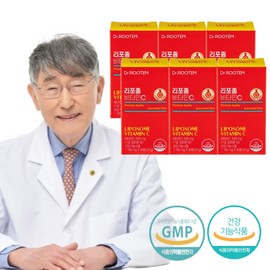 Dr. Rootem Liposomal Liposomal Vitamin C Comprehensive Multivitamin 1100mg 6 boxes / 닥터루템 리포좀 리포솜 리포조말 비타민C 종합 멀티비타민 1100mg 6박스