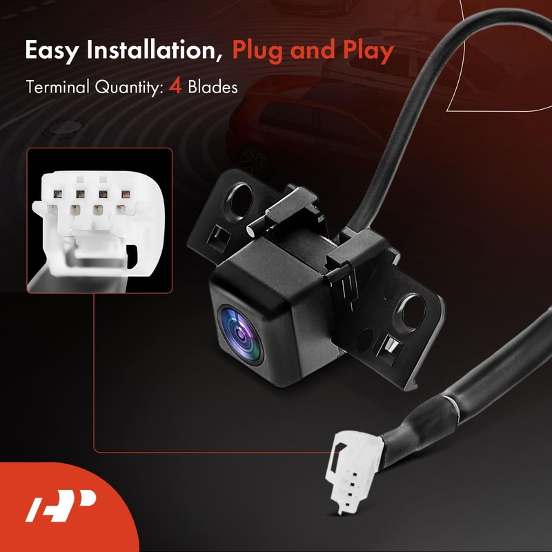 A-Premium Park Assist Camera Rear View Backup Reverse Camera Compatible