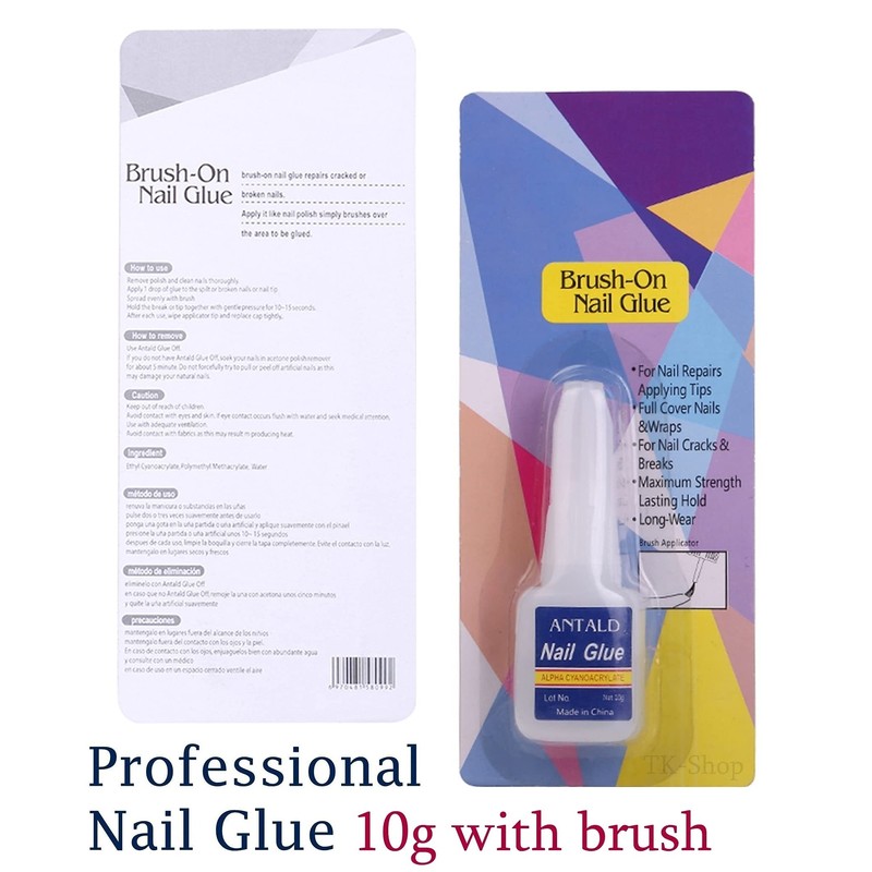 10g Nail Bond Nail Glue Extra Strong with Brush (10ml)