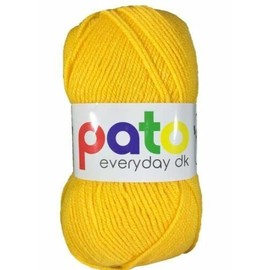 Cygnet Pato DK - Packs of 10 - Knitting Yarn/Wool - 100g Double Knit Ball - 48 Shades (10 x Yellow - 996)