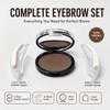 Eyebrow Powder, Eyebrow Stamp, Waterproof Eyebrow Stamp Powder Seal, Achieve