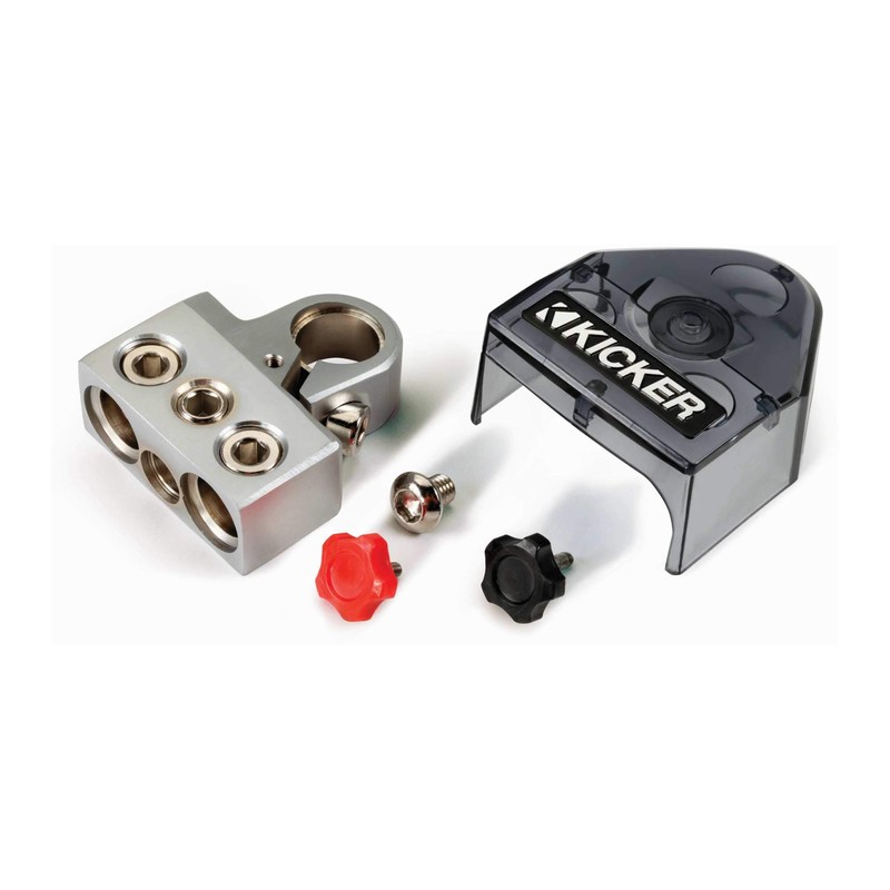 Kicker 46BT4 BTPN3 Positive Or Negative Battery Terminal, 2-0/8GA 1-4/8GA