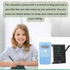 KK-82MS-D Portable Scientific Calculator with 4.4 Inch LCD Erasable Writing