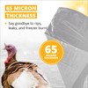 Stromberg's Large Turkey Heat Shrink Clear Bags, Freezer-Safe, BPA &