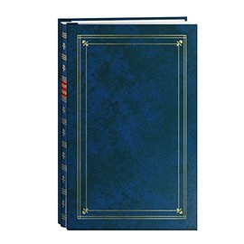 Pioneer Bi-Directional Post Style Memo Pocket Album, Royal Blue