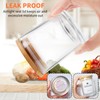 SUPMIND 15 Pack Glass Candle Jars, 7oz Clear Candle Containers