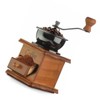 Manual Coffee Grinder Italian Retro Portable Stainless Steel Brown Hand